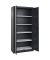 Stahlschrank C 2000 Acurado 092600-000 S10008 schwarzgrau 93,0 x 40,0 x 195,0 cm, aufgebaut